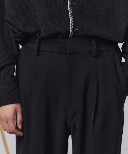 tk.TAKEO KIKUCHI(ティーケータケオキクチ)の「◆K’ Project by あゆた OTOKOMAEスラックス(スラックス・メンズ・ブルー系その他/ダークブラウン/ブラック・02/03)」の8枚目の写真