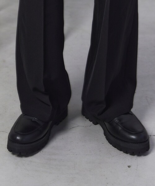 tk.TAKEO KIKUCHI(ティーケータケオキクチ)の「◆K’ Project by あゆた OTOKOMAEスラックス(スラックス・メンズ・ブルー系その他/ダークブラウン/ブラック・02/03)」の12枚目の写真