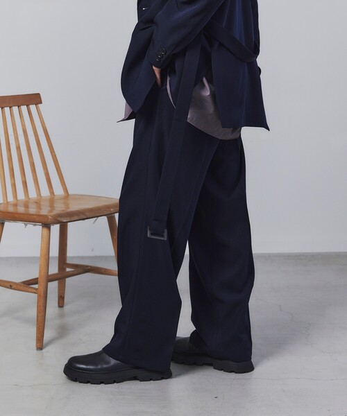 tk.TAKEO KIKUCHI(ティーケータケオキクチ)の「◆K’ Project by あゆた OTOKOMAEスラックス(スラックス・メンズ・ブルー系その他/ダークブラウン/ブラック・02/03)」の15枚目の写真