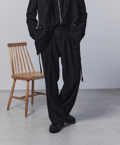 tk.TAKEO KIKUCHI(ティーケータケオキクチ)の「◆K’ Project by あゆた OTOKOMAEスラックス(スラックス・メンズ・ブルー系その他/ダークブラウン/ブラック・02/03)」の19枚目の写真