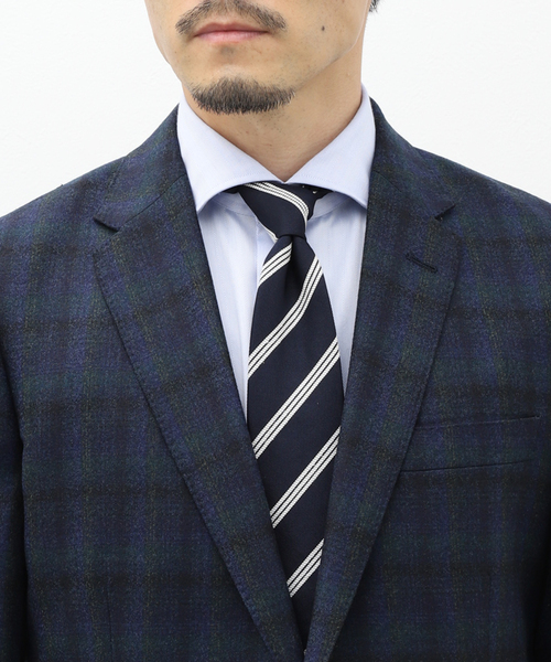 ❶オーダーサロン　チェック　ダブルブレスト テーラードジャケット　REDAウール ➀オーダーサロン チェック ダブルブレスト テーラードジャケット REDA