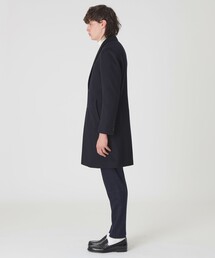 ブラックレーベルクレストブリッジ カシミヤ シャイニービーバースタンドコート L BLACK LABEL CRESTBRIDGE（ブラックレーベル・クレストブリッジ