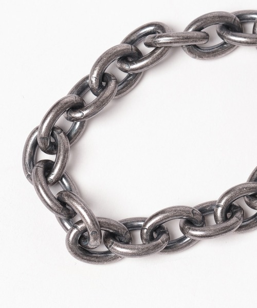 HARE（ハレ）の「【MADE IN JAPAN】BIGチェーンブレス(HARE)（ブレスレット・メンズ・シルバー/シルバー系その他/ブラック・FREE）」の16枚目の写真