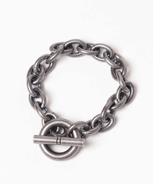 HARE（ハレ）の「【MADE IN JAPAN】BIGチェーンブレス(HARE)（ブレスレット・メンズ・シルバー/シルバー系その他/ブラック・FREE）」の20枚目の写真
