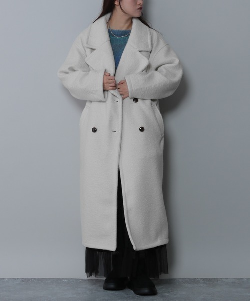 フォーエバーニュー レディース コート アウター Ever New smart midi coat in chocolate brown FOREVER 21（フォーエバー トゥエンティーワン）の「2023AW