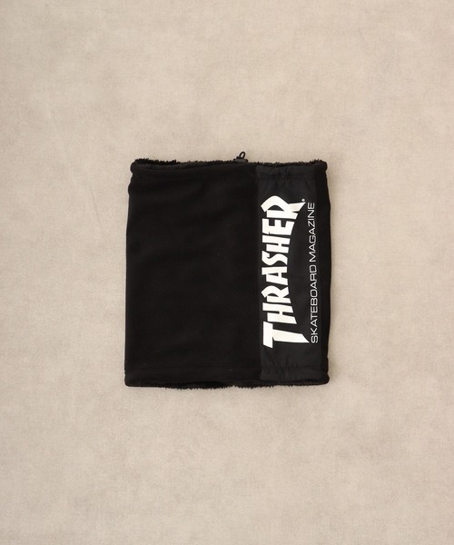 THRASHER(スラッシャー)の「THRASHER COLER BLOCK LONG NW(ネックウォーマー/スヌード・メンズ・ブラック・FREE)」の2枚目の写真