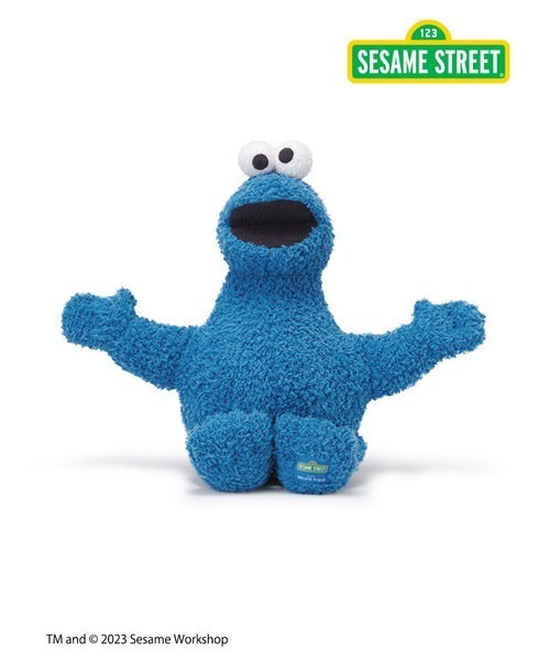 gelato pique（ジェラートピケ）の「【GELATO PIQUE】クッキーモンスターぬいぐるみ（おもちゃ・レディース・ブルー・FREE）」の2枚目の写真