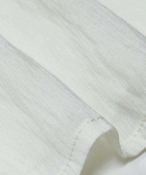 LAVEANGE（ラビアンジェ）の「ギャザーフレアブラウス（シャツ/ブラウス・レディース・アイボリー/ブラック/ブラウン・4L/3L/LL/M/5L）」の10枚目の写真