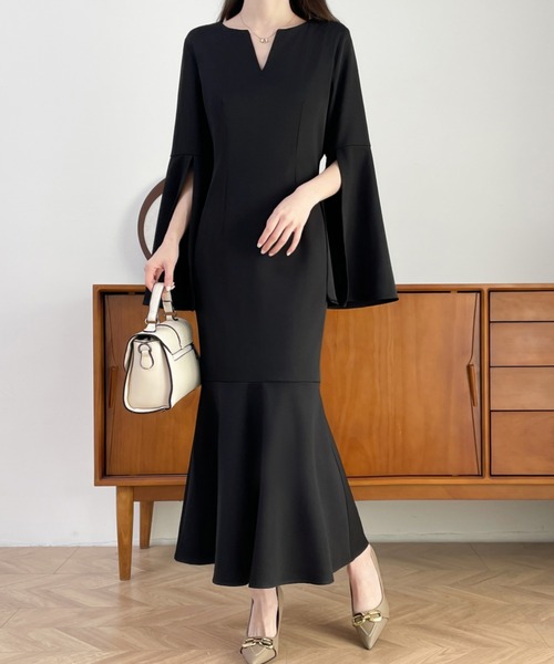 ABITOKYO（アビトーキョー）の「スリットスリーブスキッパネック