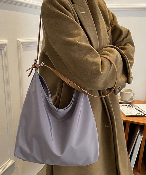 Miniministore(ミニミニストア)の「無地トートバッグ レディース 韓国 軽量(トートバッグ・レディース・グレー/ブラック/アイボリー/ベージュ・フリー)」の3枚目の写真