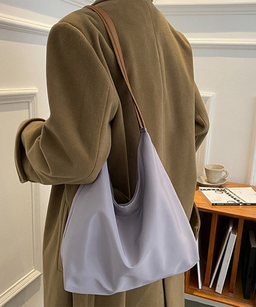 Miniministore(ミニミニストア)の「無地トートバッグ レディース 韓国 軽量(トートバッグ・レディース・グレー/ブラック/アイボリー/ベージュ・フリー)」の14枚目の写真