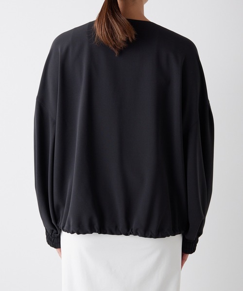 GALLARDAGALANTE（ガリャルダガランテ）の「バレルスリーブブルゾン（ブルゾン・レディース・ブラック/オフホワイト・FREE）」の11枚目の写真