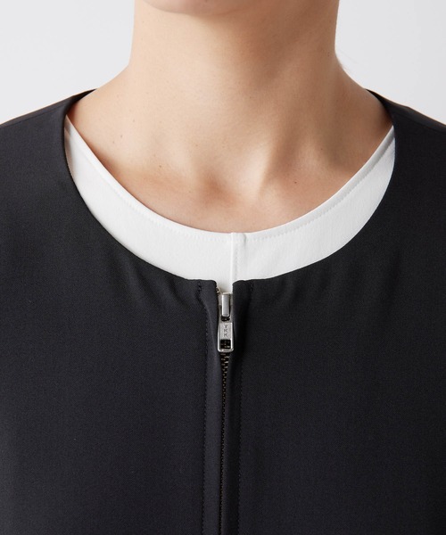 GALLARDAGALANTE（ガリャルダガランテ）の「バレルスリーブブルゾン（ブルゾン・レディース・ブラック/オフホワイト・FREE）」の12枚目の写真