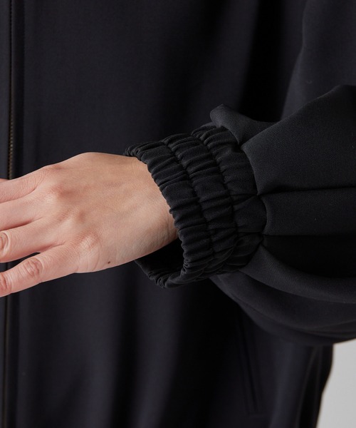 GALLARDAGALANTE（ガリャルダガランテ）の「バレルスリーブブルゾン（ブルゾン・レディース・ブラック/オフホワイト・FREE）」の13枚目の写真