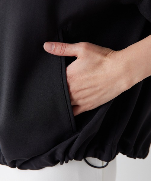 GALLARDAGALANTE（ガリャルダガランテ）の「バレルスリーブブルゾン（ブルゾン・レディース・ブラック/オフホワイト・FREE）」の14枚目の写真