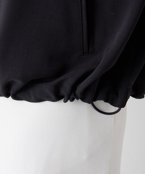 GALLARDAGALANTE（ガリャルダガランテ）の「バレルスリーブブルゾン（ブルゾン・レディース・ブラック/オフホワイト・FREE）」の15枚目の写真