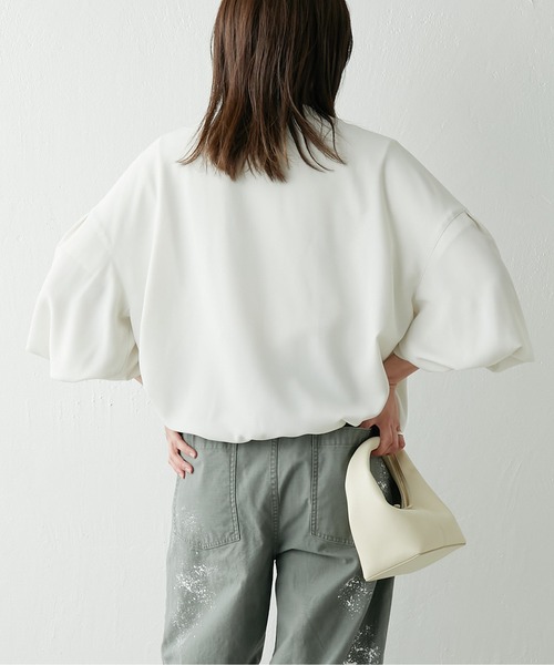 GALLARDAGALANTE（ガリャルダガランテ）の「バレルスリーブブルゾン（ブルゾン・レディース・ブラック/オフホワイト・FREE）」の21枚目の写真