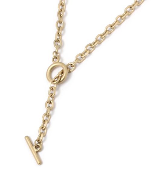 GLOBAL WORK(グローバルワーク)の「UNISEX/ステンレスラリエット/993916(ネックレス・メンズ・ゴールド/ブラック/グレー系その他/グレー系その他4/ブラウン系その他/ライトグレー/グレー系その他3/ゴールド系その他/その他・FREE)」の7枚目の写真