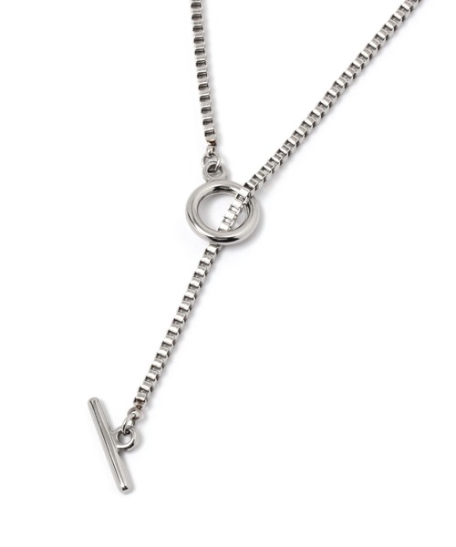 GLOBAL WORK(グローバルワーク)の「UNISEX/ステンレスラリエット/993916(ネックレス・メンズ・ゴールド/ブラック/グレー系その他/グレー系その他4/ブラウン系その他/ライトグレー/グレー系その他3/ゴールド系その他/その他・FREE)」の3枚目の写真