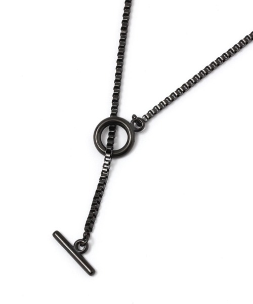 GLOBAL WORK(グローバルワーク)の「UNISEX/ステンレスラリエット/993916(ネックレス・メンズ・ゴールド/ブラック/グレー系その他/グレー系その他4/ブラウン系その他/ライトグレー/グレー系その他3/ゴールド系その他/その他・FREE)」の2枚目の写真