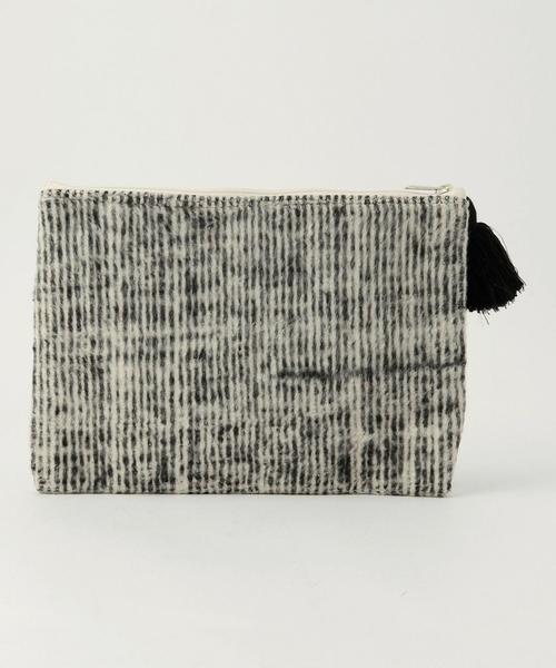 Another Edition（アナザーエディション）の「Another Edition×Lilas campbell 刺しゅうクラッチ/AE×Lilas/C EMB CLT◆（クラッチバッグ・レディース・ブラック/シルバー・ﾌﾘ-）」の10枚目の写真