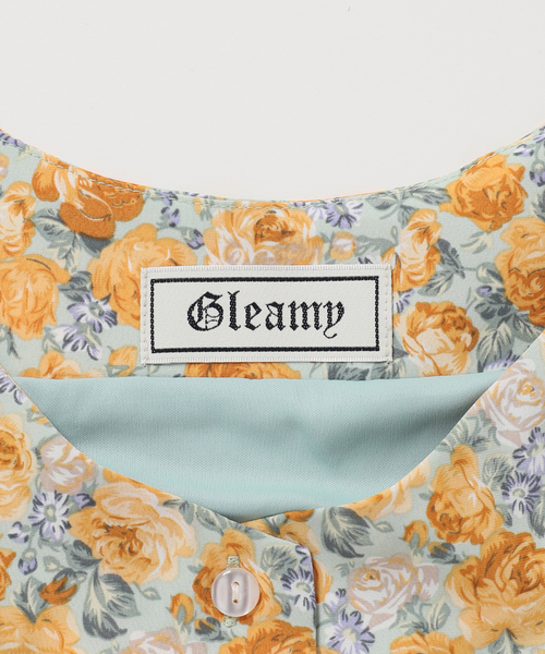 美品⭐️レステラ☆フラワープリントワンピース Gleamy/グリーミー】フラワープリントワンピース1（ワンピース
