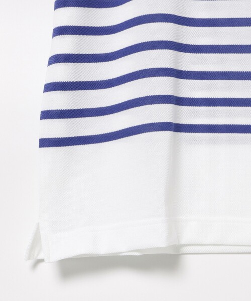 BEAMS GOLF /別注 ボーダーモックネックシャツ　ラコステ LACOSTE（ラコステ）の「〈MEN〉Lacoste for BEAMS GOLF / 別注
