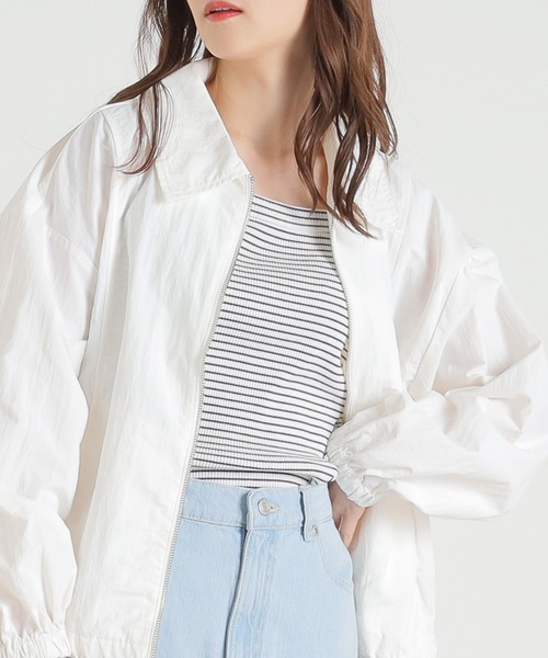 Honeys（ハニーズ）の「テレコキャミソール（キャミソール・レディース・レッド/ホワイト/ブルー/イエロー系その他/ブラック/ホワイト系その他/スミクロ/ブラウン・S/L/M）」の2枚目の写真