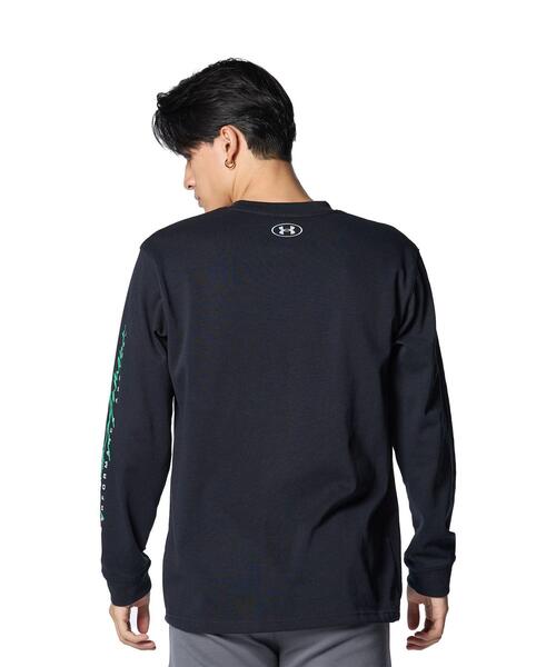 UNDER ARMOUR（アンダーアーマー）の「UAヘビーウェイトコットン ロングスリーブTシャツ（トレーニング/メンズ）（Tシャツ/カットソー・メンズ・ブラック・S/XL/M/XXL/L）」の5枚目の写真