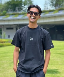 【NEW ERA】S/S Cotton Tee FLAG LOGO MINI