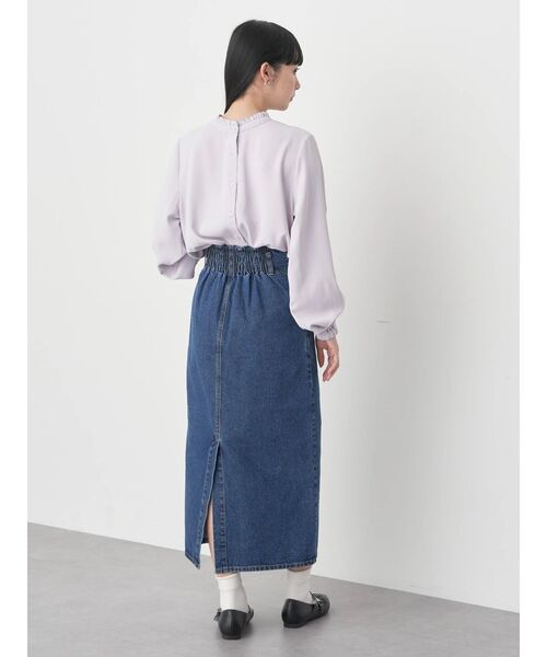 earth music&ecology（アースミュージックアンドエコロジー）の「2wayフリルブラウス（シャツ/ブラウス・レディース・ライトピンク/オフホワイト/ミント/ドット・FREE）」の17枚目の写真