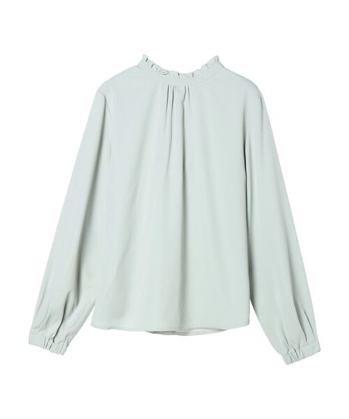 earth music&ecology（アースミュージックアンドエコロジー）の「2wayフリルブラウス（シャツ/ブラウス・レディース・ライトピンク/オフホワイト/ミント/ドット・FREE）」の15枚目の写真