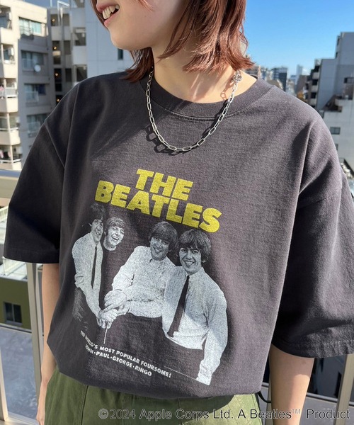 セール】【THE BEATLES/ザ ビートルズ】フォトプリントTシャツ