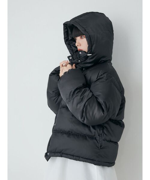 MURUA（ムルーア）の「フード中綿ブルゾン（ブルゾン・レディース・ブラック/アイボリー・FREE）」の9枚目の写真