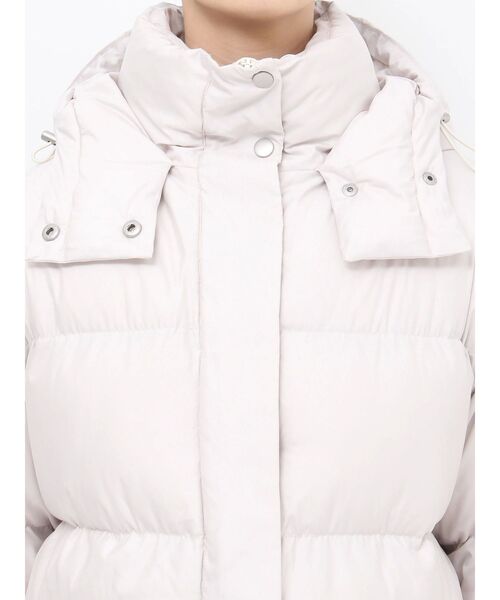 MURUA（ムルーア）の「フード中綿ブルゾン（ブルゾン・レディース・ブラック/アイボリー・FREE）」の21枚目の写真