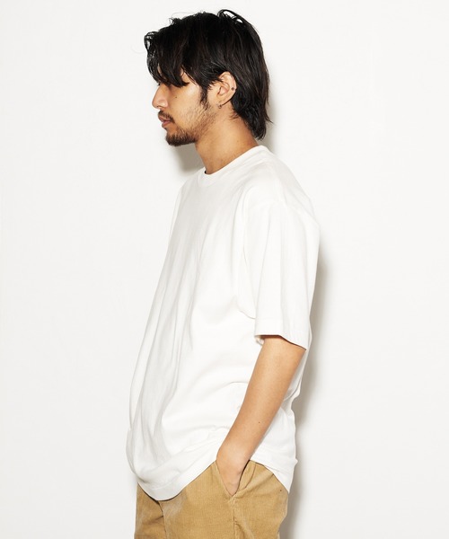 HANES（ヘインズ）の「【Hanes/ヘインズ】HM1-X201  ”SHIRO” CREW NECK T-SHIRT/ SHIRO 半袖Tシャツ（Tシャツ/カットソー・メンズ・ホワイト・XL/L/M/S）」の10枚目の写真