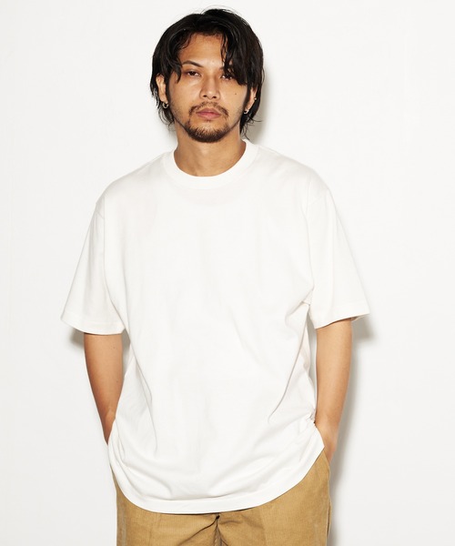 Hanes/ヘインズ】HM1-X201 ”SHIRO” CREW NECK T-SHIRT/ SHIRO 半袖T