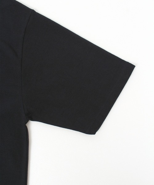 JEMORGAN（ジェーイーモーガン）の「【JEMORGAN / ジェーイーモーガン】カノコ ワンポイントワッペン付きワイドシルエット半袖ポロシャツ（ポロシャツ・メンズ・ベージュ/ブラック/オフホワイト/ネイビー・XL/L/M）」の9枚目の写真