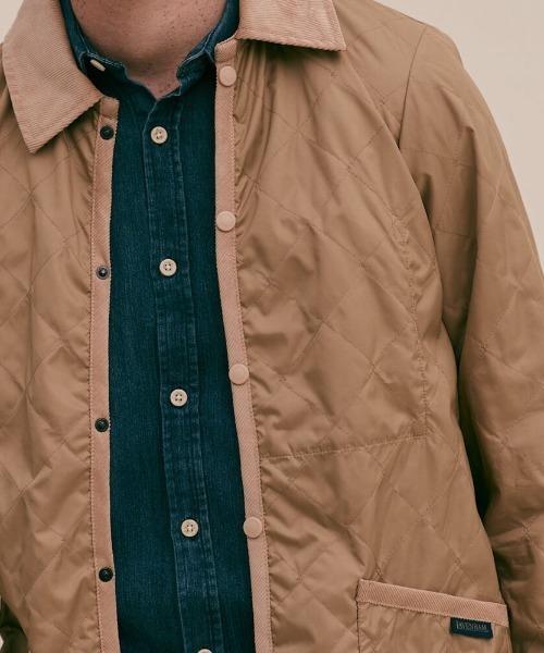 LAVENHAM(ラベンハム)の「Unwadded Raydon Mens / アンワディッド レイドン メンズ(その他アウター・メンズ・ネイビー/ブラック/ベージュ系その他2/ダークブラック・M/XL/XS/S/L/XXL)」の15枚目の写真