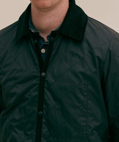 LAVENHAM(ラベンハム)の「Unwadded Raydon Mens / アンワディッド レイドン メンズ(その他アウター・メンズ・ネイビー/ブラック/ベージュ系その他2/ダークブラック・M/XL/XS/S/L/XXL)」の8枚目の写真