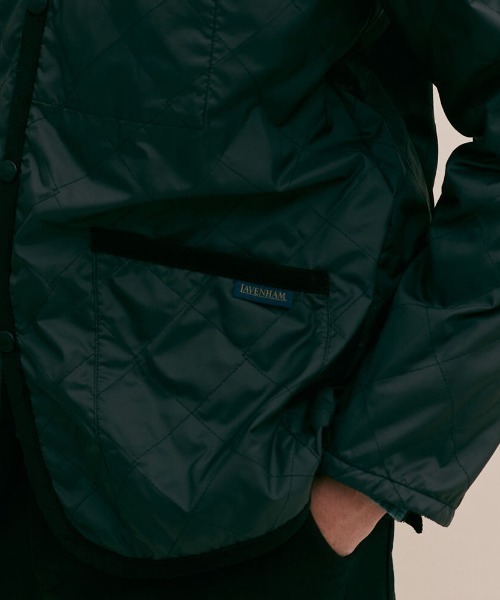 LAVENHAM(ラベンハム)の「Unwadded Raydon Mens / アンワディッド レイドン メンズ(その他アウター・メンズ・ネイビー/ブラック/ベージュ系その他2/ダークブラック・M/XL/XS/S/L/XXL)」の10枚目の写真