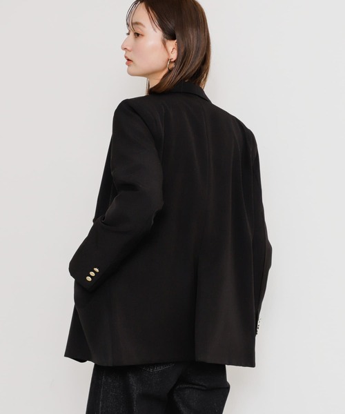 SENSE OF PLACE by URBAN RESEARCH（センスオブプレイスバイアーバンリサーチ）の「メタルボタンテーラードジャケット（その他アウター・レディース・ブラック/グレー/ベージュ・ONE）」の14枚目の写真