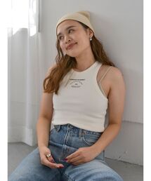 Ungrid | ロゴアメスリショートタンクトップ(タンクトップ)