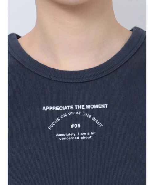 Ungrid（アングリッド）の「ロゴアメスリショートタンクトップ（タンクトップ・レディース・オレンジ/オフホワイト/ネイビー・FREE）」の20枚目の写真