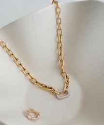 Daniel Wellington | CRYSTAL LINK NECKLACE レディースネックレス ローズゴールド/ゴールド/シルバー(ネックレス)