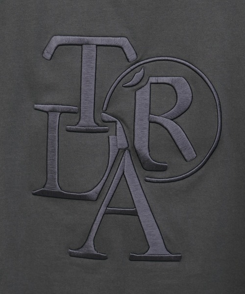 LARUTA（ラルータ）の「【LARUTA】厚盛ロゴ刺繍T（Tシャツ/カットソー・レディース・ベージュ/ピンク/チャコールグレー/オフホワイト/ホワイト系その他/ネイビー・FREE）」の16枚目の写真