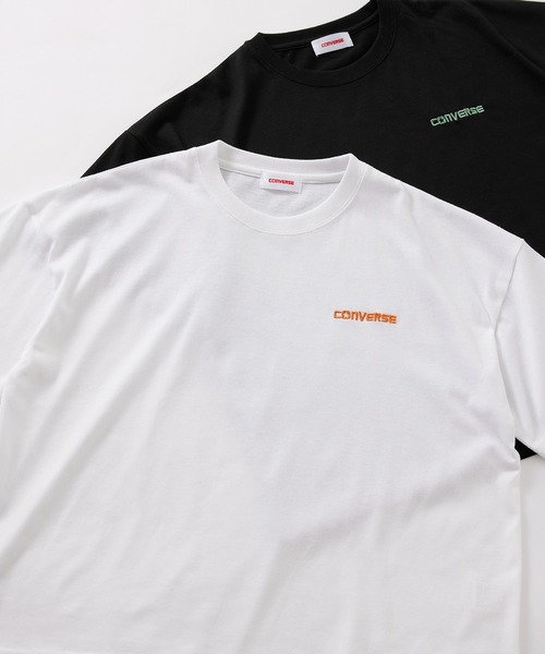 CONVERSE(コンバース)の「【CONVERSE】ワンポイント ロゴ刺繍Tシャツ /4282-9833(Tシャツ/カットソー・レディース・ピンク/ブルー/ホワイト/ブラック・M/L)」の19枚目の写真
