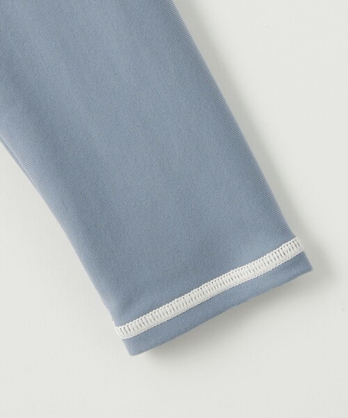 Speedo（スピード）の「【別注】＜SPEEDO＞ラッシュガード 140cm-150cm（ラッシュガード・キッズ・ダークグレー/ライトブルー・150cm/140cm）」の5枚目の写真