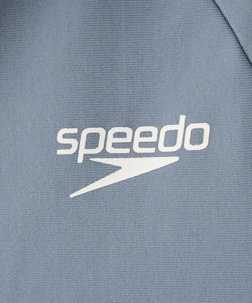 Speedo（スピード）の「【別注】＜SPEEDO＞ラッシュガード 140cm-150cm（ラッシュガード・キッズ・ダークグレー/ライトブルー・150cm/140cm）」の8枚目の写真