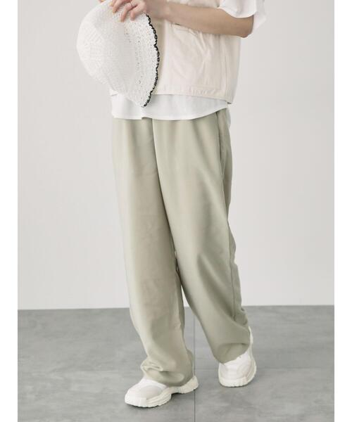 Lugnoncure(ルノンキュール)の「柄アソートイージーパンツ(その他パンツ・レディース・ブラック/カーキ/ベージュ/ネイビー・F)」の4枚目の写真